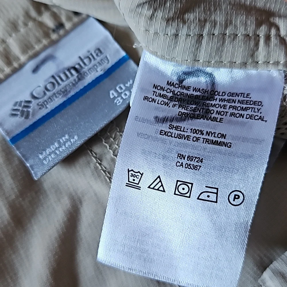 Columbia PFG Omni Shade Trouser Pants Size 40X30 - Picture 15 of 15